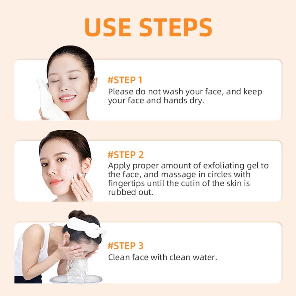 Gel exfoliant Orange dissolvan - Skincare Whitening avis et prix