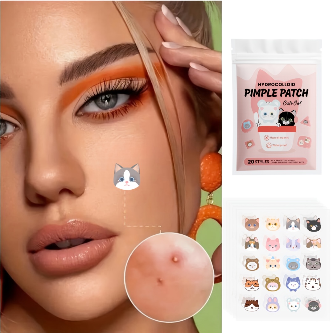 100 patchs anti-boutons mignon - Skincare Acne avis et prix